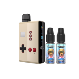 [Offer] Kit n°1 Klip's Game and Watch + 2 Tornadoliq E-liquids - Fumytech & Firerose x Tornadoliq