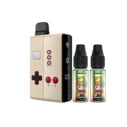 [Offre] Pack n°2 Klip's Game and Watch + 2 E-liquides Tornadoliq - Fumytech & Firerose x Tornadoliq