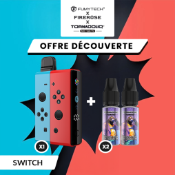 [Offer] Kit n°2 Klip's Switch + 2 Tornadoliq E-liquids - Fumytech & Firerose x Tornadoliq