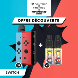 [Offre] Pack n°2 Klip's Switch + 2 E-liquides Tornadoliq - Fumytech & Firerose x Tornadoliq