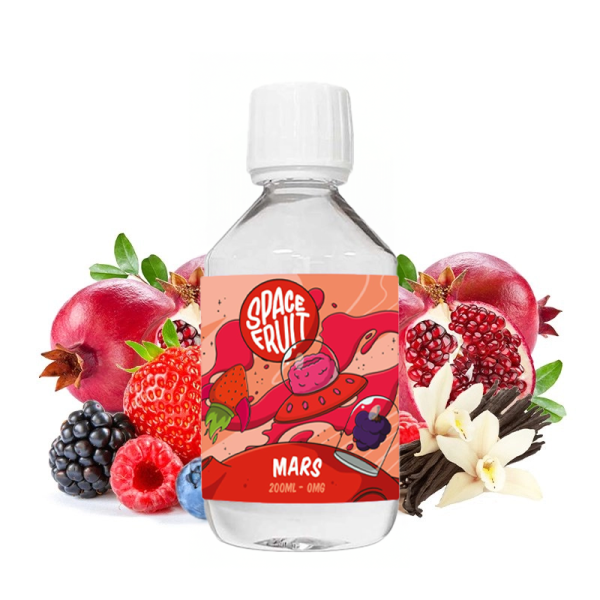 (New Bottle) Mars 0mg 200ml - Space Fruit