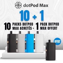 [Offre] 10 Packs DotPod Max achetés, 1 Pack DotPod Max Carbon Offert - Dotmod