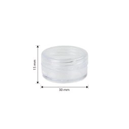 Plastic Storage Box Clear (5g)