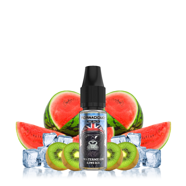 Watermelon Kiwi Ice New Flavor 10ml - Tornadoliq