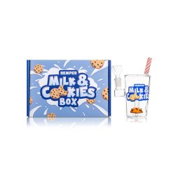 Bong Milk & Cookies Glass 15cm - Hemper