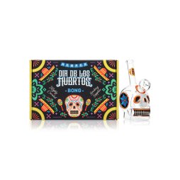 Bang en verre Dia De Los Muertos 15.5cm - Hemper
