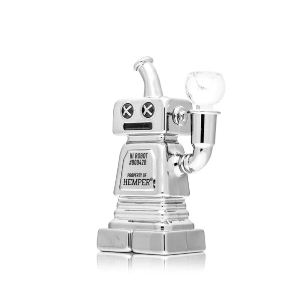 Bang en verre Hi-Robot 14cm - Hemper