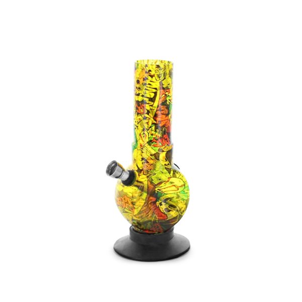Bang en Acrylique Street Art Jaune 20cm - Hemper