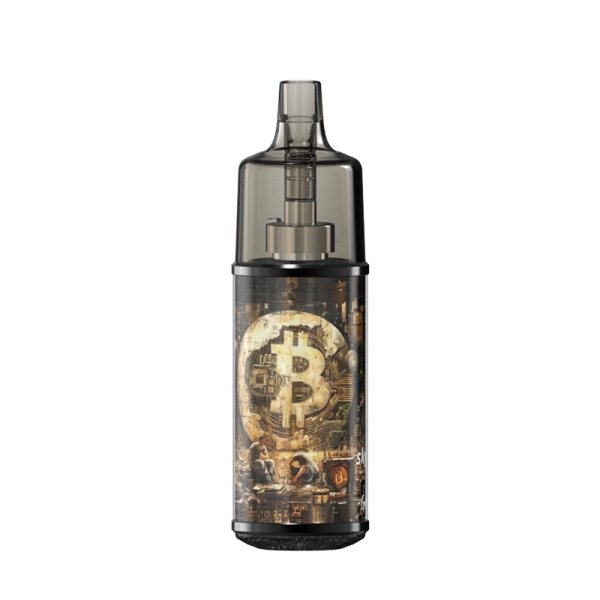 [Sample] Kit Pod Skylin Bitcoin Changeable Cartridge 10ml 1000mAh - Gobar