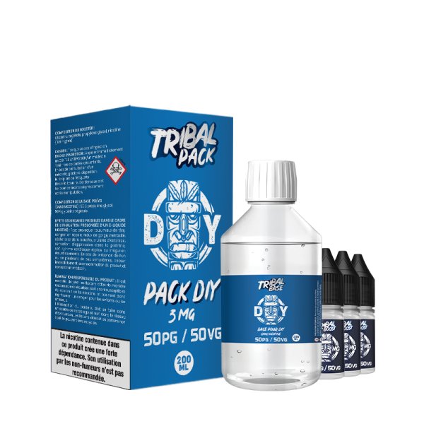 Base 50PG / 50VG 3/6mg 200ml - Tribal Force