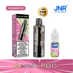 Cartouche Aero X 2ml + E-liquide 10ml 2% (1pc) - JNR