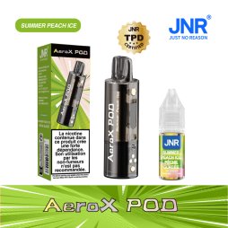 Cartouche Aero X 2ml + E-liquide 10ml 2% (1pc) - JNR