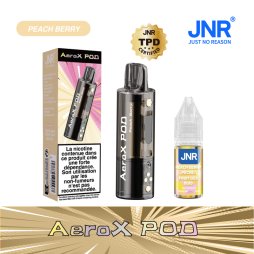Cartouche Aero X 2ml + E-liquide 10ml 2% (1pc) - JNR