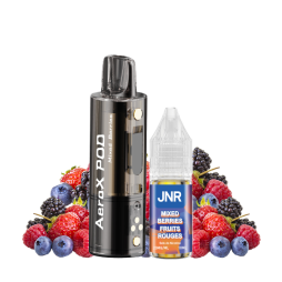 Aero X 2ml Cartridge + 10ml 2% E-liquid (1pc) - JNR