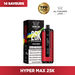 Puff 25k Hyper Max - Crown Bar by Al Fakher
