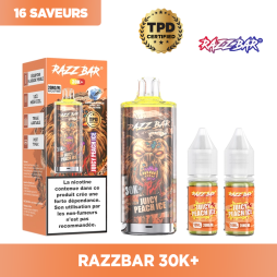 Puff 30K 650mAh 20+2ml / 2% - RazzBar