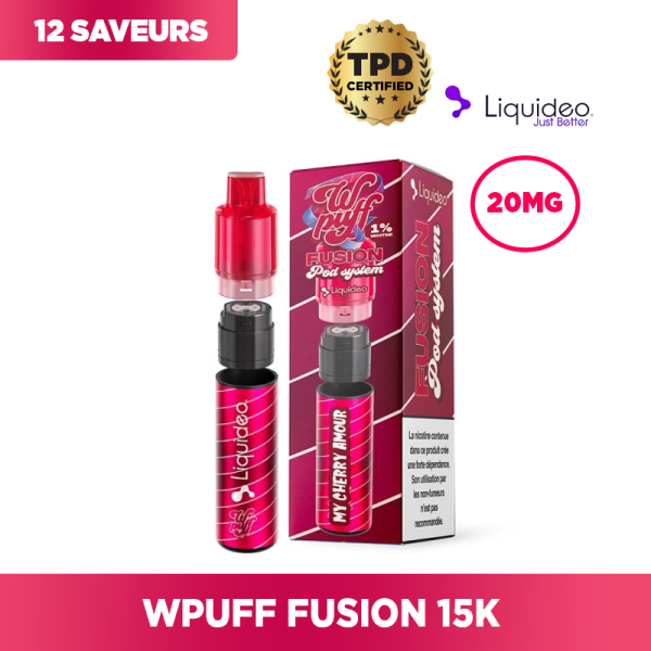 Starter Kit 15000 Puffs - Wpuff Fusion by Liquideo