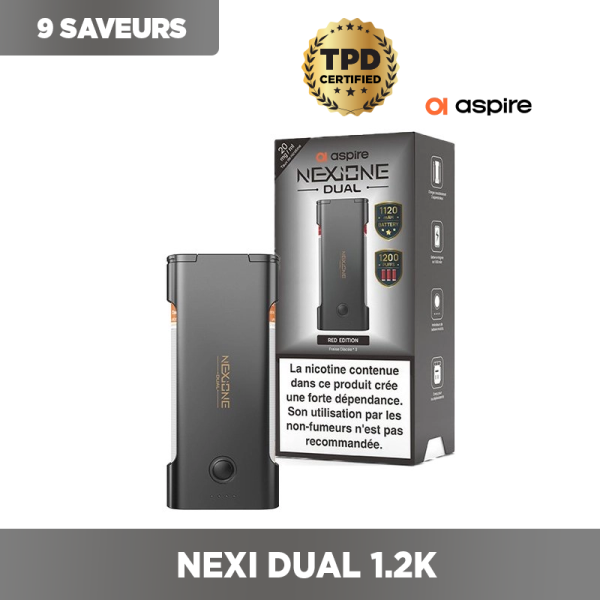 Pack Puff Nexi Dual Berry Edition - Aspire