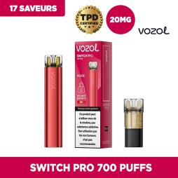 Starter Kit Switch Pro Red Edition 20mg - Vozol