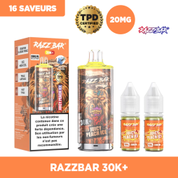 Puff 30K 650mAh 20+2ml / 2% - RazzBar