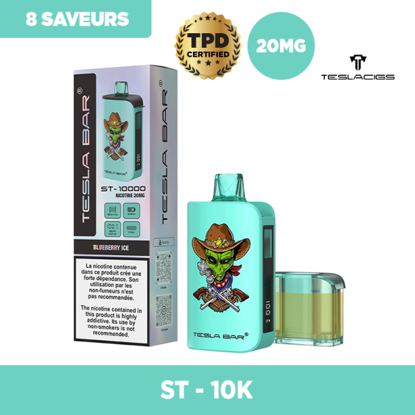 Puff ST-10 000 - Tesla Bar by Teslacigs