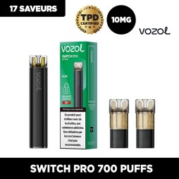 Starter Kit Switch Pro Black Edition 10mg - Vozol