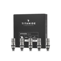 Coils Apogée 0.6/1.0Ω (5pcs) - Titanide
