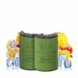 Prefilled Cartridges Hyper Max Advanced 30k 6mg 10+10ml (2pcs) - Crown Bar by Al Fakher