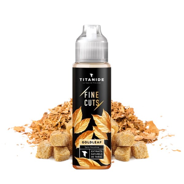 Goldleaf 0mg 50ml - Fine Cuts by Titanide