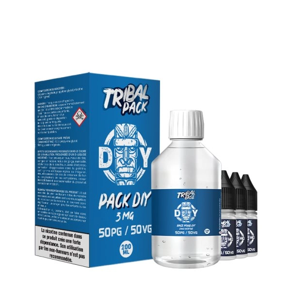 Tribal Kit DIY 50PG / 50VG 3/6mg 200ml - Tribal Force
