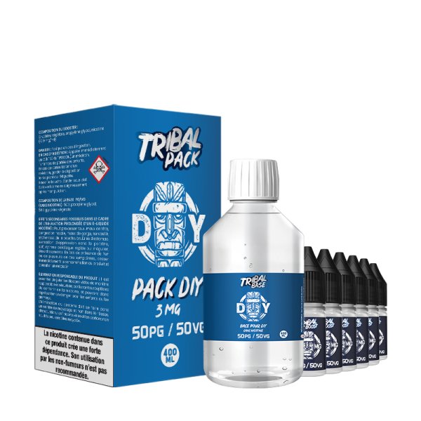 Tribal Pack DIY 50PG / 50VG 3/6mg 400ml - Tribal Force