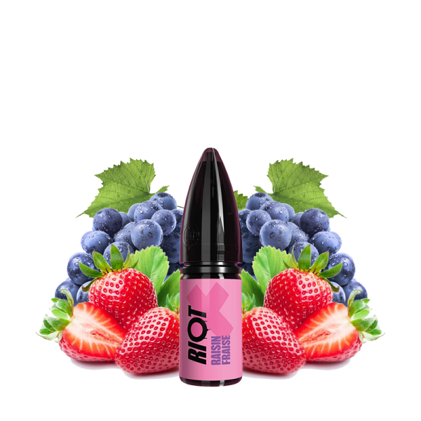 [Destockage] Raisin Fraise Nic Salts 10ml - Riot X by Riot