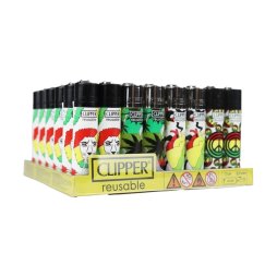 Lot de Briquet Africain Peace (48pcs) - Clipper