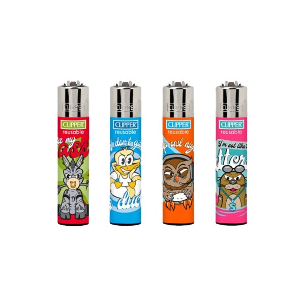 CP11RH Animal Quotes Lighter (48pcs) - Clipper
