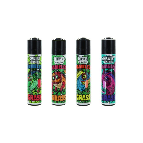 CBD Chameleon Lighter (48pcs) - Clipper