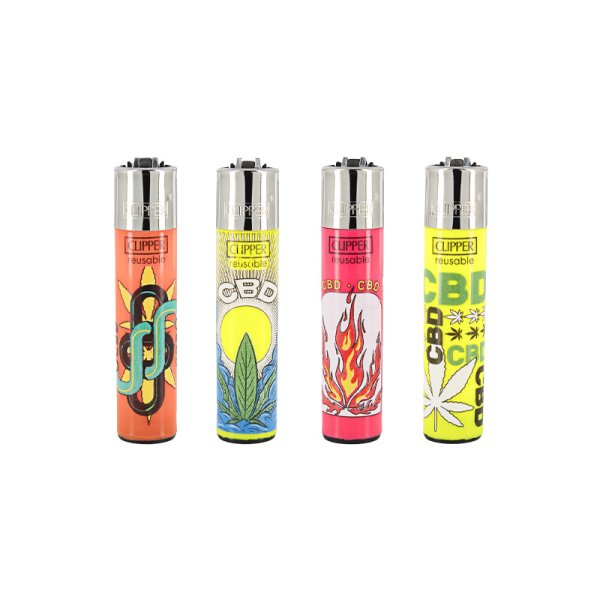 CBD Manners Lighter (48pcs) - Clipper