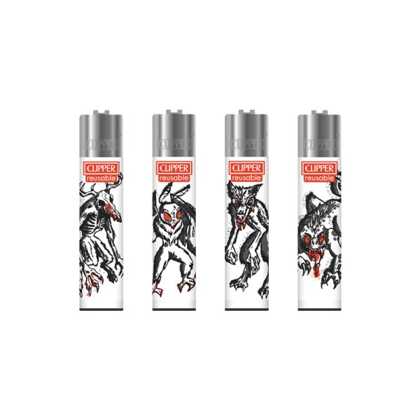 Cryptids Pattern Lighter (48pcs) - Clipper