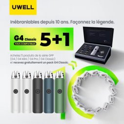 [Offre] 5 Packs Pod Caliburn G4 Classic Achetés, 1 Gift Box G4 Classic Offerte - Uwell