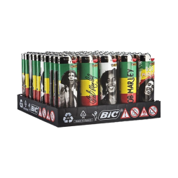 Bob Marley Maxi Lighters (50pcs) - Bic