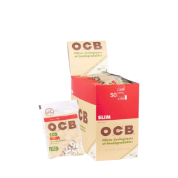 Présentoir Filtres Eco Slim Biodégradables (50 Sachets) - OCB