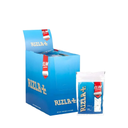 Présentoir Filtres Slim Blancs 6mm (50 Sachets) - Rizla+