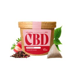 Infusettes Rooibos Fruits Rouges au CBD - BY CDS