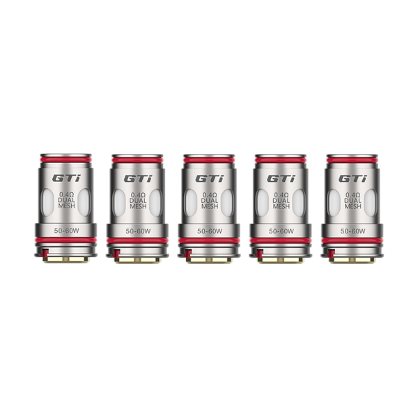 Résistances GTi 0.2/0.4Ω Dual Mesh (5pcs) - Vaporesso Résistances GTi 0.2/0.4Ω Dual Mesh (5pcs) - Vaporesso