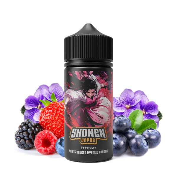 Hitomi (Fruits rouges/Myrtille/Violette) 0mg 100ml - Shonen Vapor