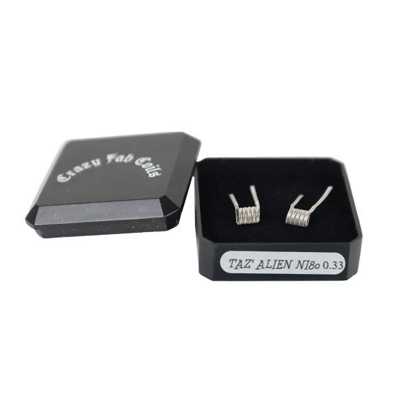 TAZ' Alien NI80 0.33Ω (2pcs) - Crazy Fab Coils