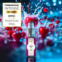 Cherry Ice Nic Salts 20mg 10ml - Intense by Tornadoliq