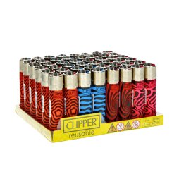 Groovy Ilusion Pattern Lighter (48pcs) - Clipper