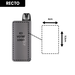 Kit dotPod Go 2ml 3000mAh Gunmetal Customized - Dotmod