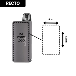 Kit dotPod Go 2ml 3000mAh Gunmetal Customized - Dotmod