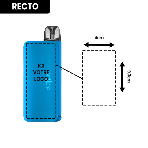 Kit DotPod Go 2ml 3000mAh Blue Customized - Dotmod